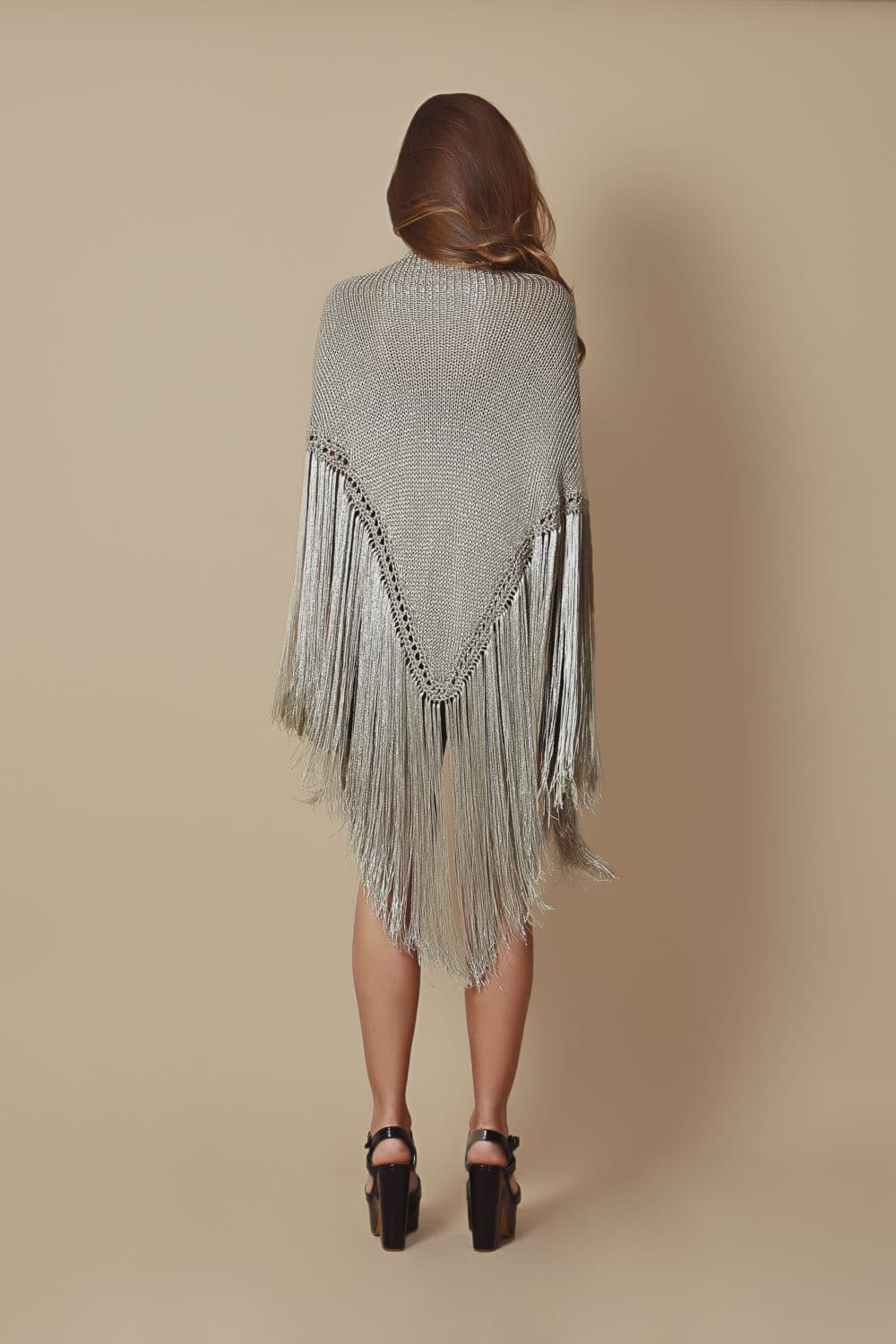 Capri Shawl - Mink - Image 3