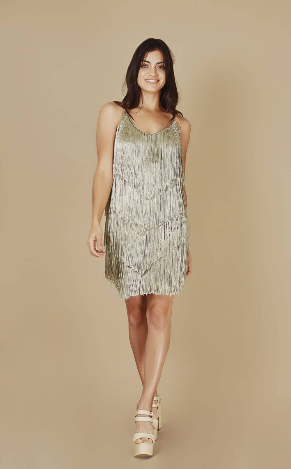 Paris Dress - Mink - Image 3
