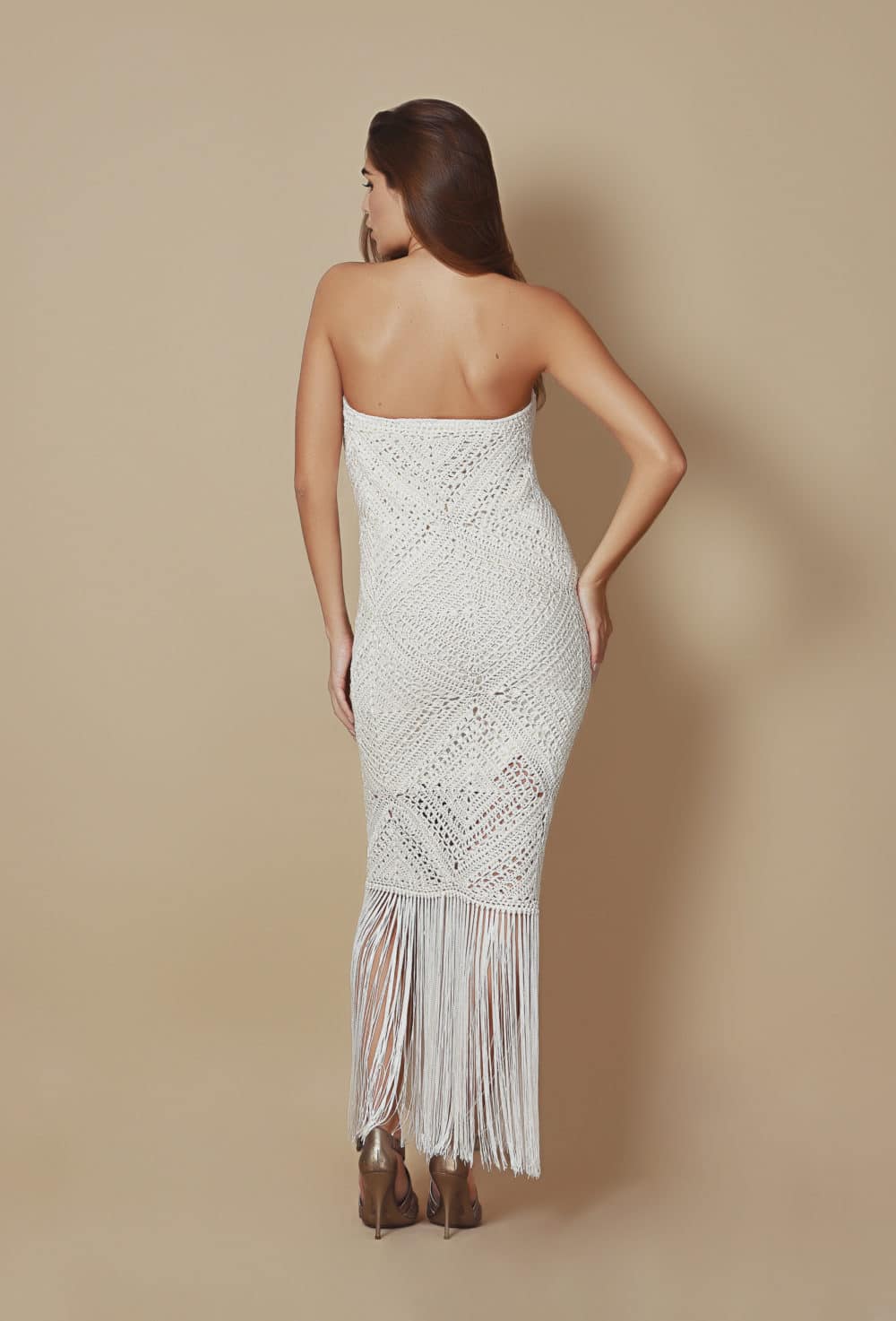 Venice Dress - White - Image 9