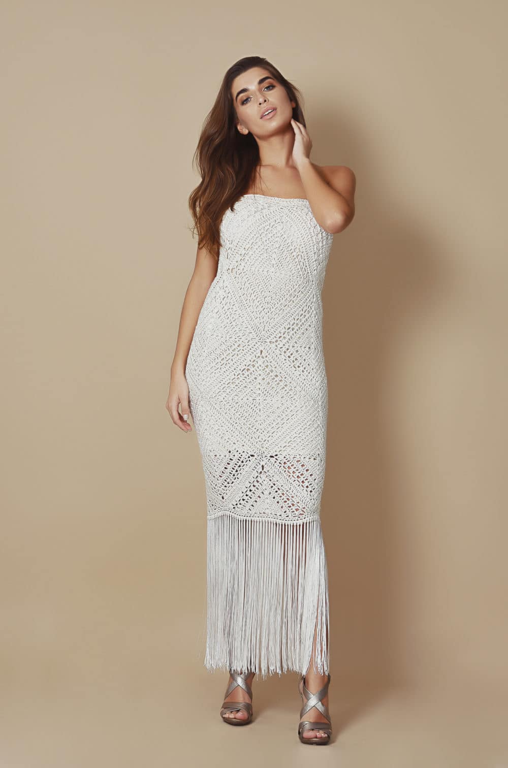 Venice Dress - White - Image 2